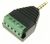 65947 ADAPTER KLINKENSTECKER 3,5 MM > TERMINALBLOCK 5 PIN