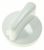 PLS-10-07-00-008 PLASTIC OVEN KNOB-WHITE