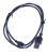 VAW76600 USB CABLE A-MICROB 1.0M BLK PSS-E30